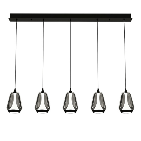 Подвесной светильник Delight Collection MD24001011-5B black/smoky MD24001011