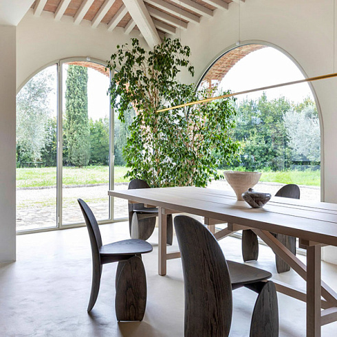 Стул MOGG Lunee Mokka Lunee MLU33W+MOKA PAINTED ASH