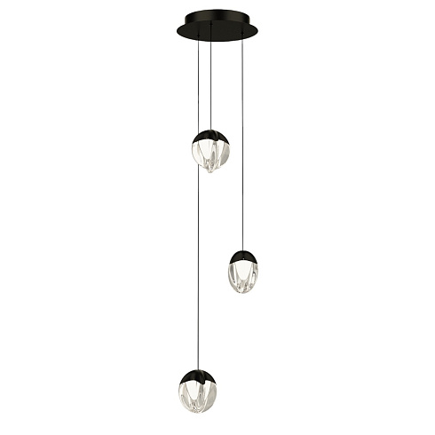 Подвесной светильник Delight Collection MD24001033-3A black/clear MD24001033