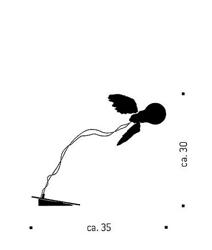 Настольная лампа Ingo Maurer Lucellino Touch Lucellino 4815000
