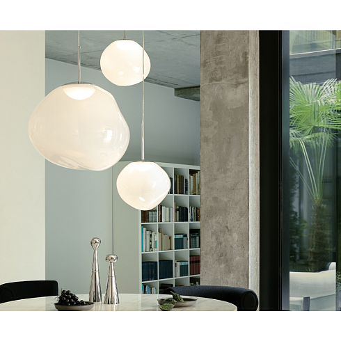 Подвесной светильник Tom Dixon Melt Mini Opal/GoldLed Melt MES04OPG-PEUM2