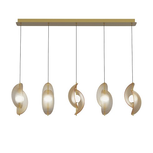 Подвесной светильник Delight Collection MD24030035-5B brass/amber MD24030035