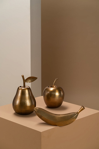 Копилка Pols Potten Apple gold Fruits Moneybox 300-300-097