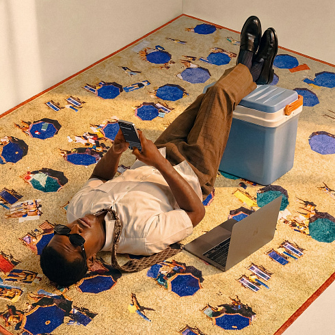 Ковер Seletti Holiday at the seaside # 18 GG x Seletti 18217