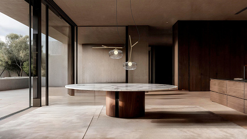 Подвесной светильник Hind Rabii Talea-H Orbitale Brass Talea 10902