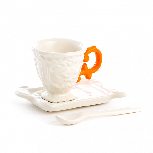 Кофейная пара Seletti I-Coffee Orange I-Wares 09859 ARA