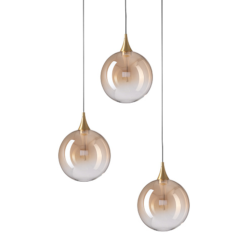 Подвесной светильник Delight Collection MD23001045H-3A brass/champagne MD23001045