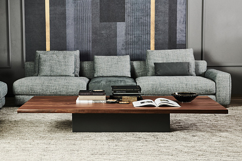 Журнальный стол Cattelan Italia Idem canaletto Idem Idem 140x80x30h GFM96/NC