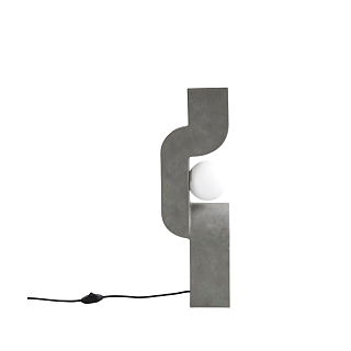 Sitting Man Big Dark Gray 