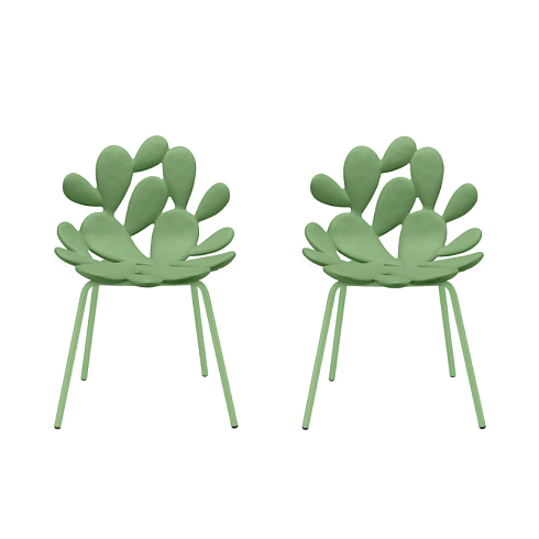 Уличный стул Qeeboo Filicudi Balsam Green Set 2 Filicudi 17002BG-BG