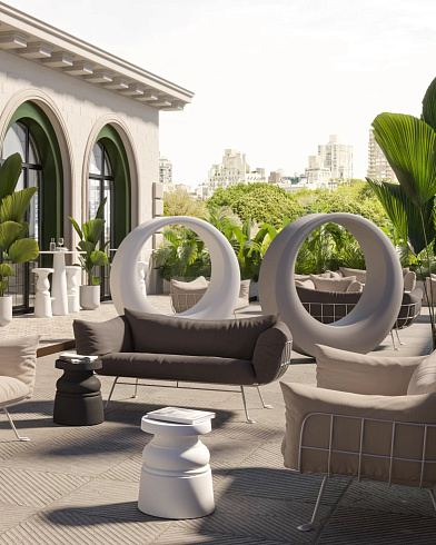 Кресло-качалка Moooi O. concrete O. 8718282338873