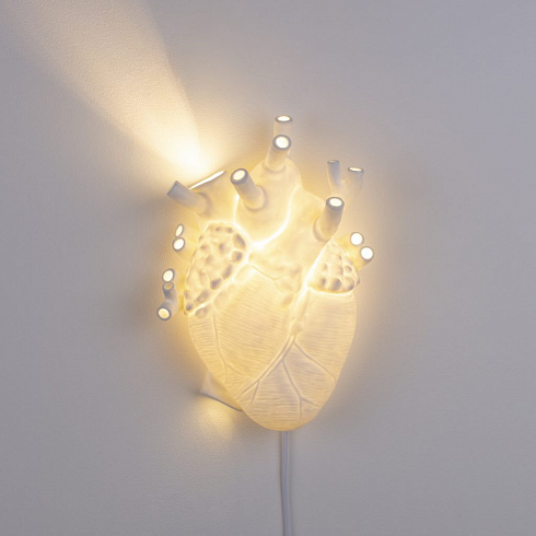 Настенный светильник Seletti Heart Lamp Love in Bloom 09925