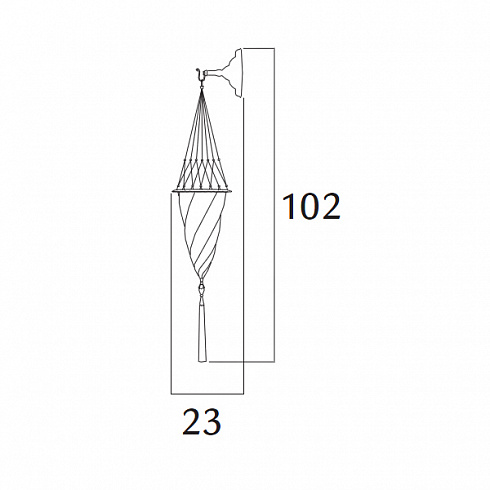 Бра Venetia Studium Cesendello Cesendello