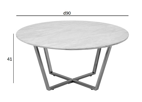 Журнальный стол Garda Decor 30B-855-2D 