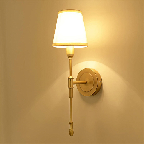 Настенный светильник Delight Collection MT8865-1WL brass Wall lamp