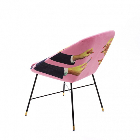 Обеденный стул Seletti Lipsticks Pink Toiletpaper Furniture 16044