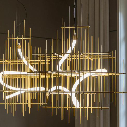 Подвесной светильник MOGG Metrica Gold Metrica MME30O+Gold