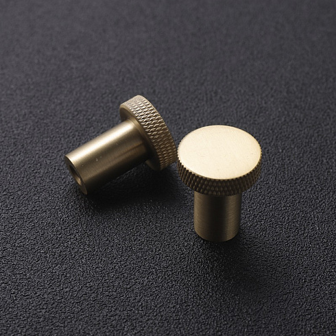 Ручка-кнопка DoorPull HK004 brass HK001