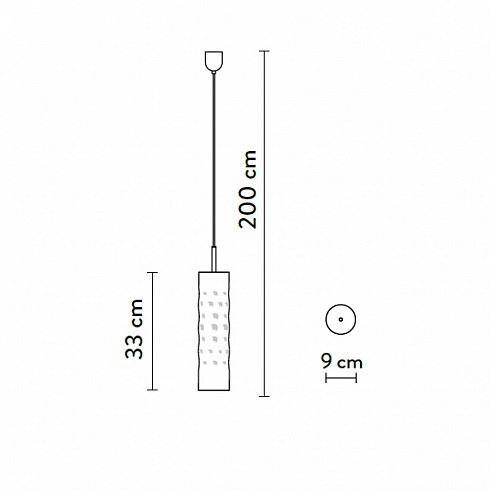 Подвесной светильник Slamp Dimple Single Silver Dimple DIM91SOS0000SS000