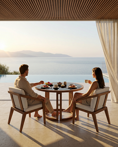 Обеденный стол Delight Collection Outdoor Valencia Valencia Valencia Table d.120