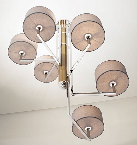 Люстра Arizzi 2085/6 Nut-brown / Polished nickel 2085