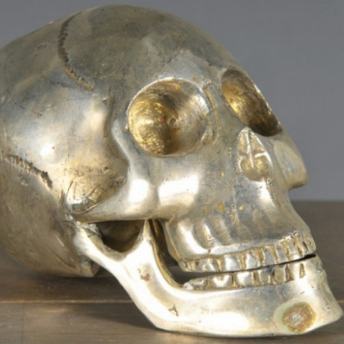 Статуэтка Ateliers C&S Davoy Iron Skull Extraordinary Voyages OD414
