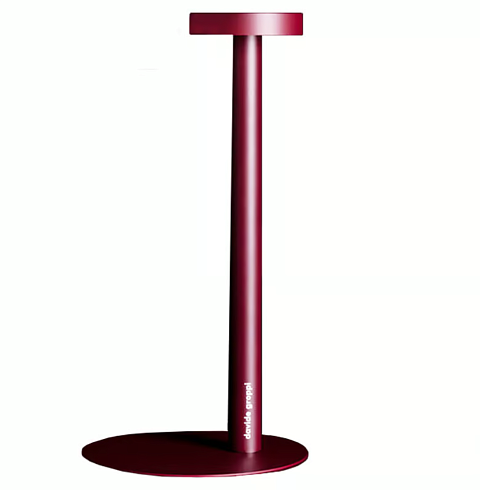 Настольная лампа Davide Groppi TeTaTeT Black Red 2700K ON/OFF  TeTaTeT 1A0313100.27.00