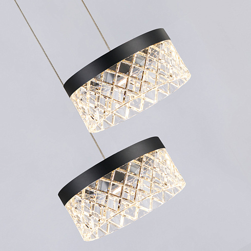 Подвесной светильник Delight Collection MD21020075-5A matt black Diamond cut