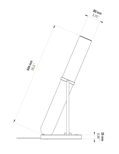 Лампа настольная DCW Editions La Lamp Frechin  Frechin