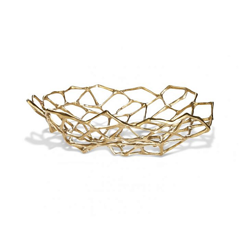 Ваза Tom Dixon Bone Large Brass Bone BOB01B