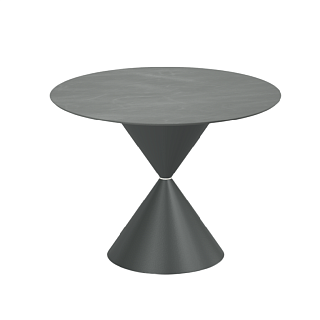 Clessidra Hide H30 D80 Graphite / Dark Grey