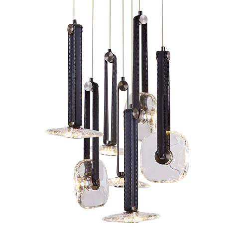 Подвесной светильник Delight Collection OD2553-7 black/clear OD2553