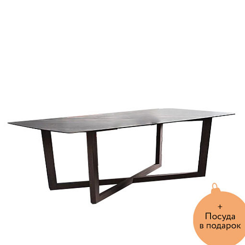 Обеденный стол Imperial Line Feng Shui Feng Shui T04C-01.10.03+wenge/sahara noir