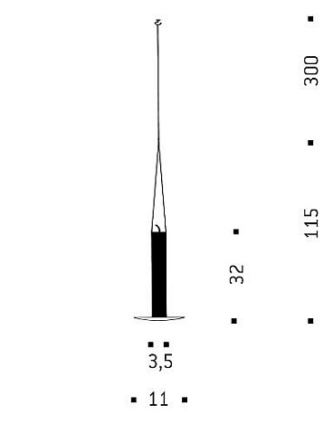 Подвесной светильник Ingo Maurer Fly Candle Fly ! Set 1 Fly Candle Fly ! Set 1 3020010