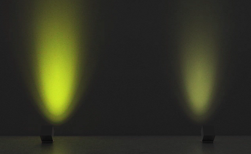 Уличный светильник AUGENTI Kubo 12-S 12W RGB+6500 60 DMX  Kubo 2113W/RCRCSW