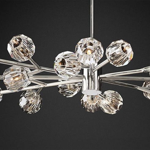Люстра Restoration Hardware Boule De Cristal Nickel Boule De Cristal 68090843 PN