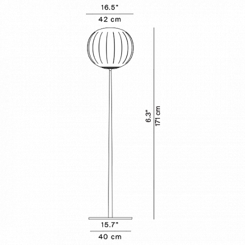 Торшер Luceplan D92 Lita