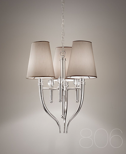 Люстра Arizzi 806/3 Polished Nickel 806