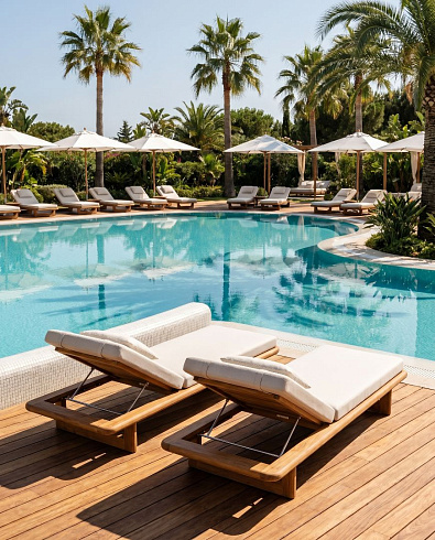 Шезлонг Delight Collection Outdoor Valencia Valencia Valencia Сhaise Lounge