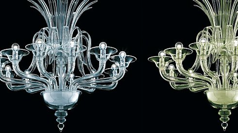 Люстра Barovier & Toso 5307/08/CC Odile 5307/08/CC/CL