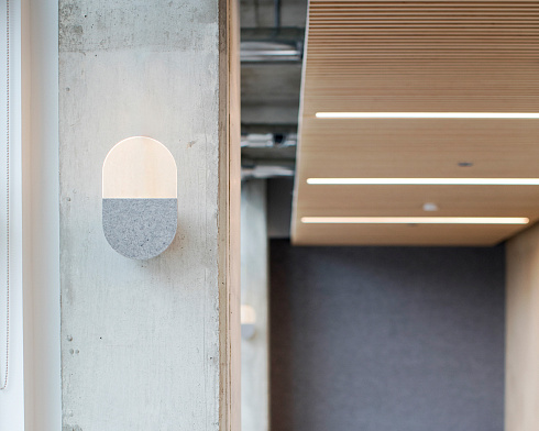 Настенный светильник A-N-D Slab W20 Green 3000K  Slab SLA-W20-W-GRN-30