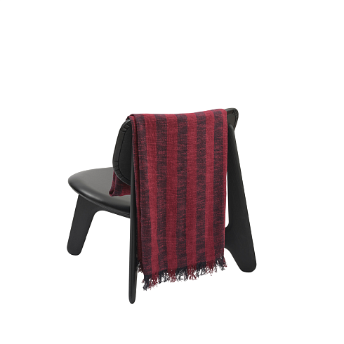 Плед Tom Dixon Band 160x200 cm, Blue&Black Linen Blend  Band BATH160BLU