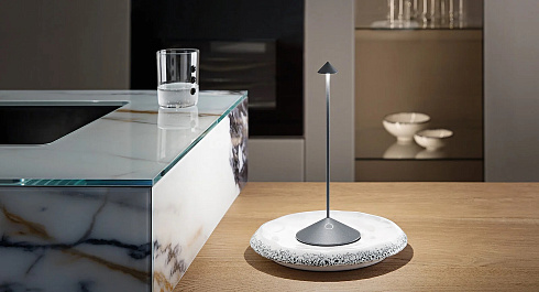 Настольная лампа Zafferano Pina pro Gold  Pina LD1650BFO