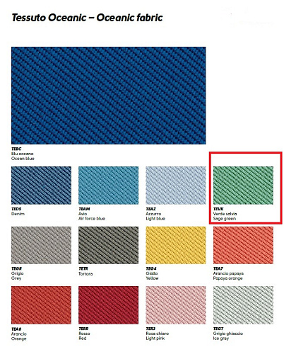 Кресло Midj Mys DP TS green Mys S2290DP0+dark green (EL)+sage green (TEVK)