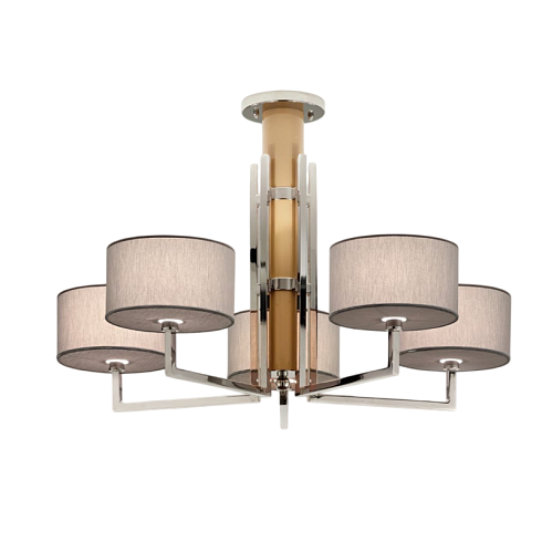 Люстра Arizzi 2085/5 Nut-brown / Polished nickel 2085