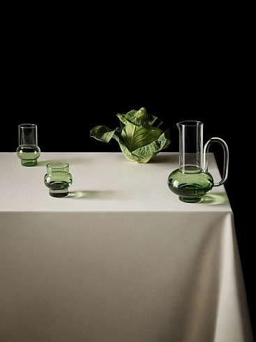 Стакан Tom Dixon Bump Short Green set of 2 Bump BPSG02