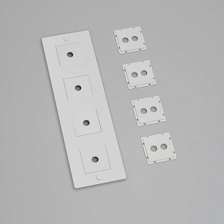 4G Vertical with infils white