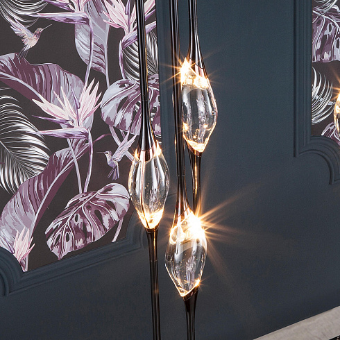 Подвесной светильник Delight Collection Pezzo 9 pearl black Pezzo OM82113-9 pearl black
