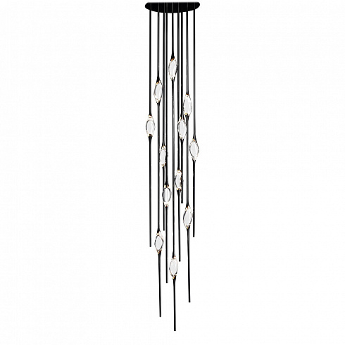 Подвесной светильник Delight Collection Pezzo 12 pearl black Pezzo OM82111-12 pearl black