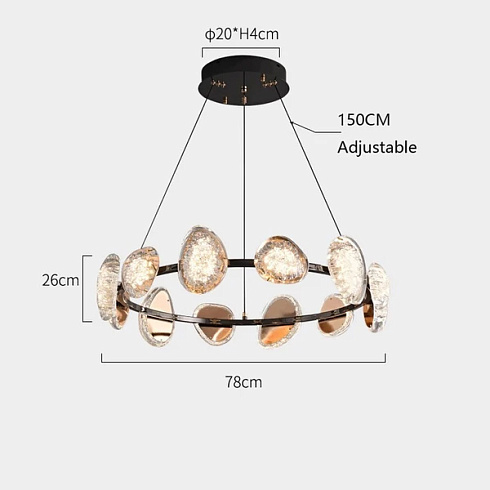Люстра Delight Collection MT9125-12H french gold MT9125